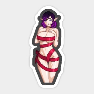 Festive Skye Sticker